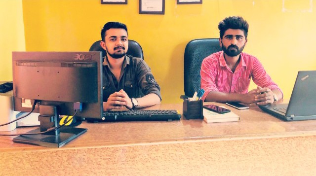 Pruthviraj Dhakhada and Karan Basiya - Founders at The Yellow Cabs Taxi Services in India