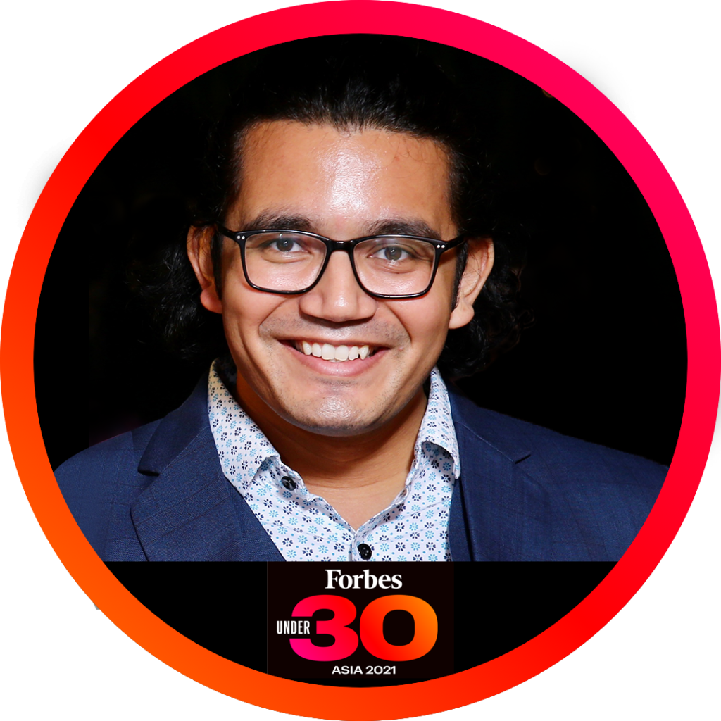 Shubham Maheshwari - Fobes 30 under 30 for Asia