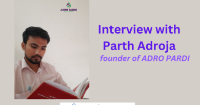 Interview with Parth Adroja – founder of ADRO PARDI