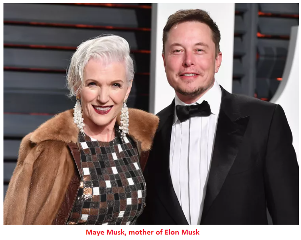 Maye Musk - mother of Elon Musk