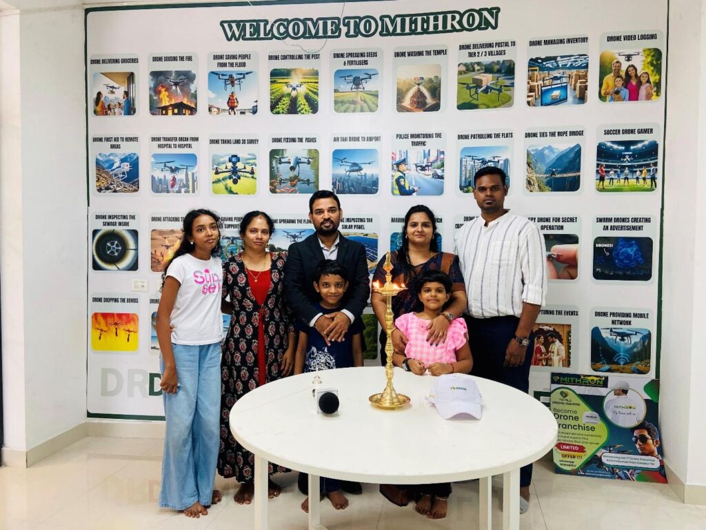 Founding Directors Rajesh Krishnan and Anitha B with CEO Sumila Kumari and IT Head Anand Munusamy.