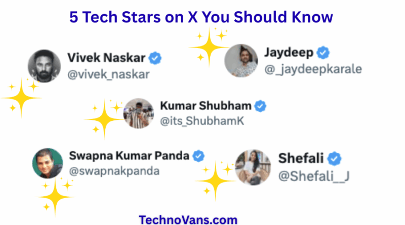 Rising Tech Stars on X You Should Know