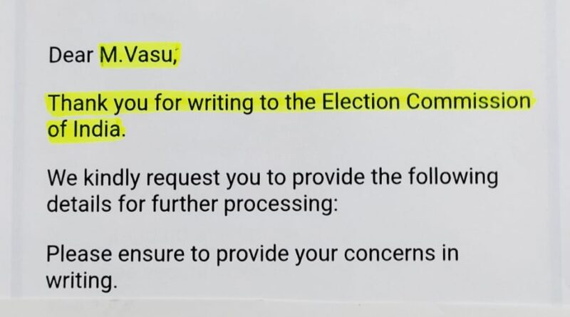 Election Commission Renamed an Internationally Award-Winning Indian Researcher Twice Within Six Months